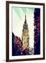 Low Poly New York Art - Chrysler Building III-Philippe Hugonnard-Framed Art Print