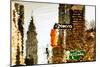 Low Poly New York Art - Chrysler Building-Philippe Hugonnard-Mounted Art Print