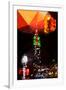 Low Poly New York Art - Empire Traffic Light-Philippe Hugonnard-Framed Art Print