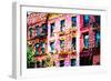 Low Poly New York Art - Green Coffee-Philippe Hugonnard-Framed Art Print