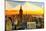 Low Poly New York Art - Manhattan Downtown-Philippe Hugonnard-Mounted Art Print