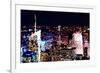 Low Poly New York Art - Manhattan Midtown-Philippe Hugonnard-Framed Art Print