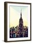 Low Poly New York Art - New York Skyline-Philippe Hugonnard-Framed Art Print