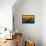 Low Poly New York Art - NYC Sunlight-Philippe Hugonnard-Framed Stretched Canvas displayed on a wall