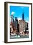 Low Poly New York Art - NYC Touch-Philippe Hugonnard-Framed Art Print