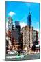 Low Poly New York Art - NYC Touch-Philippe Hugonnard-Mounted Art Print