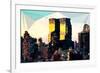 Low Poly New York Art - One World Trade Center-Philippe Hugonnard-Framed Art Print