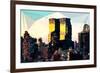 Low Poly New York Art - One World Trade Center-Philippe Hugonnard-Framed Art Print