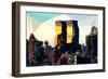 Low Poly New York Art - One World Trade Center-Philippe Hugonnard-Framed Premium Giclee Print