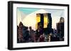 Low Poly New York Art - One World Trade Center-Philippe Hugonnard-Framed Premium Giclee Print