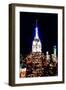 Low Poly New York Art - Radio City-Philippe Hugonnard-Framed Art Print