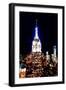 Low Poly New York Art - Radio City-Philippe Hugonnard-Framed Art Print