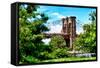 Low Poly New York Art - Skyline NYC-Philippe Hugonnard-Framed Stretched Canvas