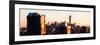 Low Poly New York Art - Skyline Sunset-Philippe Hugonnard-Framed Art Print