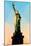 Low Poly New York Art - Statue of Liberty-Philippe Hugonnard-Mounted Premium Giclee Print