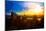 Low Poly New York Art - Sunset View-Philippe Hugonnard-Mounted Art Print