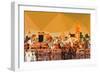 Low Poly New York Art - Sunset-Philippe Hugonnard-Framed Art Print