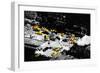 Low Poly New York Art - Taxi Cabs-Philippe Hugonnard-Framed Art Print