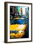Low Poly New York Art - Taxi Cabs-Philippe Hugonnard-Framed Art Print