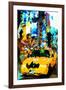 Low Poly New York Art - Taxi NYC-Philippe Hugonnard-Framed Art Print