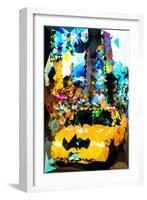 Low Poly New York Art - Taxi NYC-Philippe Hugonnard-Framed Art Print