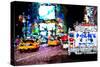 Low Poly New York Art - Taxis-Philippe Hugonnard-Stretched Canvas