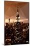 Low Poly New York Art - The Empire State Building-Philippe Hugonnard-Mounted Art Print