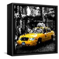 Low Poly New York Art - The Flatiron Building-Philippe Hugonnard-Framed Stretched Canvas