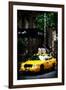 Low Poly New York Art - Traffic Light-Philippe Hugonnard-Framed Art Print