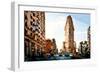 Low Poly New York Art - USA Brooklyn-Philippe Hugonnard-Framed Premium Giclee Print