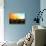 Low Poly New York Art - View of City at Sunset-Philippe Hugonnard-Stretched Canvas displayed on a wall