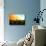 Low Poly New York Art - View of City at Sunset-Philippe Hugonnard-Mounted Art Print displayed on a wall
