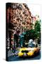 Low Poly New York Art - Yellow Cab-Philippe Hugonnard-Stretched Canvas