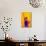 Low Poly New York Art - Yellow Lady Liberty-Philippe Hugonnard-Mounted Art Print displayed on a wall