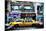 Low Poly New York Art - Yellow Taxi III-Philippe Hugonnard-Mounted Art Print
