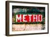 Low Poly Paris Art - Metropolitain-Philippe Hugonnard-Framed Art Print