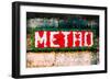 Low Poly Paris Art - Metropolitain-Philippe Hugonnard-Framed Art Print