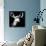 Low Poly Safari Art - Antelope - Black Edition IV-Philippe Hugonnard-Art Print displayed on a wall