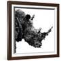 Low Poly Safari Art - Rhino - White Edition II-Philippe Hugonnard-Framed Art Print