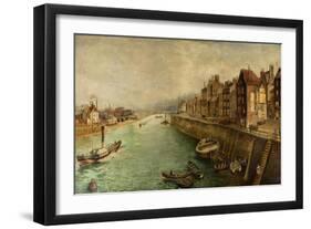 Low Quay, Sunderland, 1888-John Smith-Framed Giclee Print