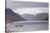 Low Rain Clouds Surrunding the Fells Above Wast Water in the Lake District National Park-Julian Elliott-Stretched Canvas