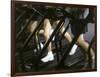 Low Section View of People Running on Treadmills in a Gym-null-Framed Photographic Print