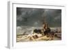 Low Tide, 1861-Louis Eugene Gabriel Isabey-Framed Giclee Print