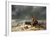 Low Tide, 1861-Louis Eugene Gabriel Isabey-Framed Giclee Print