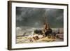 Low Tide, 1861-Louis Eugene Gabriel Isabey-Framed Giclee Print