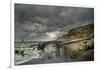 Low Tide, 1865-Claude Monet-Framed Giclee Print