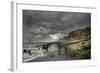 Low Tide, 1865-Claude Monet-Framed Giclee Print