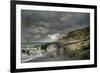 Low Tide, 1865-Claude Monet-Framed Giclee Print