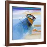 Low Tide 1-Craig Trewin Penny-Framed Art Print