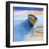 Low Tide 1-Craig Trewin Penny-Framed Art Print